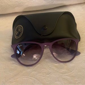Ray-Ban Purple Sunglasses- No Scratches